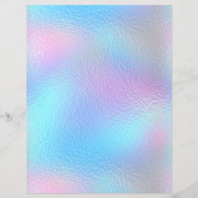 Papier à rebut Iridescente Faux Foil No. 51 (Devant)