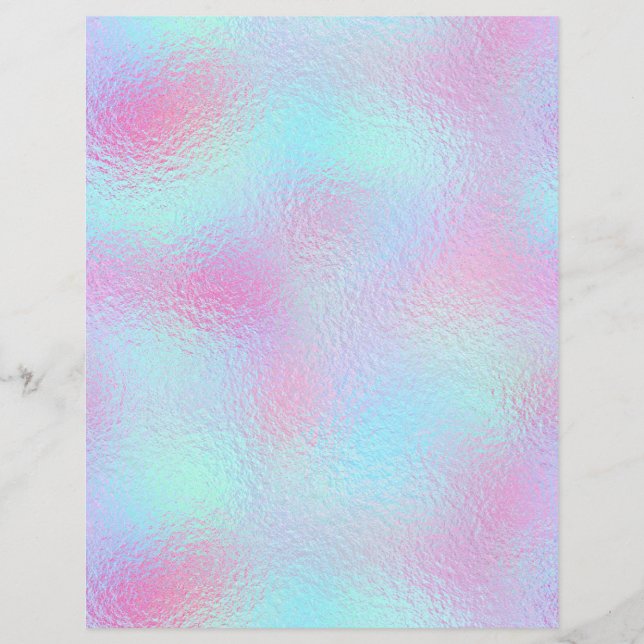 Papier à rebut Iridescente Faux Foil No. 57 (Devant)