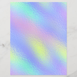Papier à rebut Iridescente Faux Foil No 64