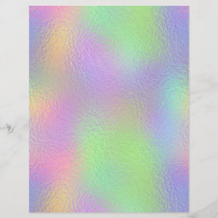 Papier à rebut Iridescente Faux Foil No 66