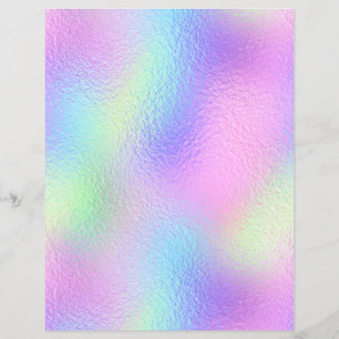 Papier à rebut Iridescente Faux Foil No. 83