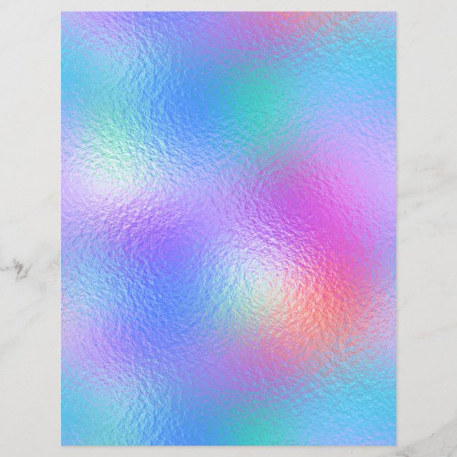 Papier à rebut Iridescente Faux Foil No. 85 (Devant)