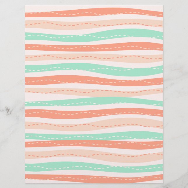 Papier à rebut ligne Wavy (Devant)