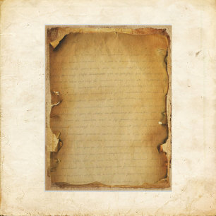 Papier à rebut manuscrit Grunge vintage