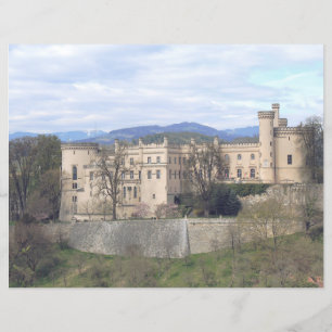 Papier à rebut pittoresque Wolfsberg Castle