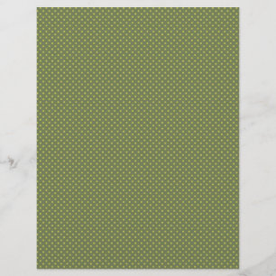Papier à rebut Polka vert