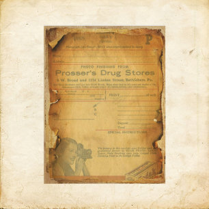 Papier à rebut pour enveloppes de film grungy