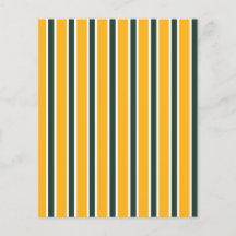 Papier à rebut rayé vert et jaune