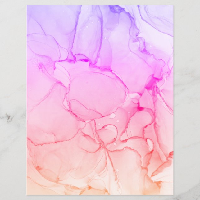 Papier à rebut rose violet (Devant)