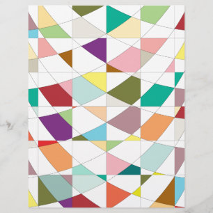 Papier à rebut Tapisserie couleur Abstraite