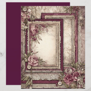Papier à rebut Victorian & Lace