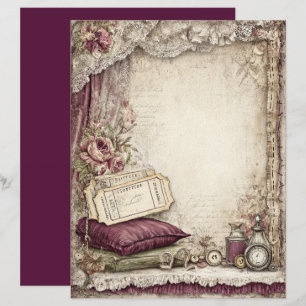 Papier à rebut Victorian & Lace