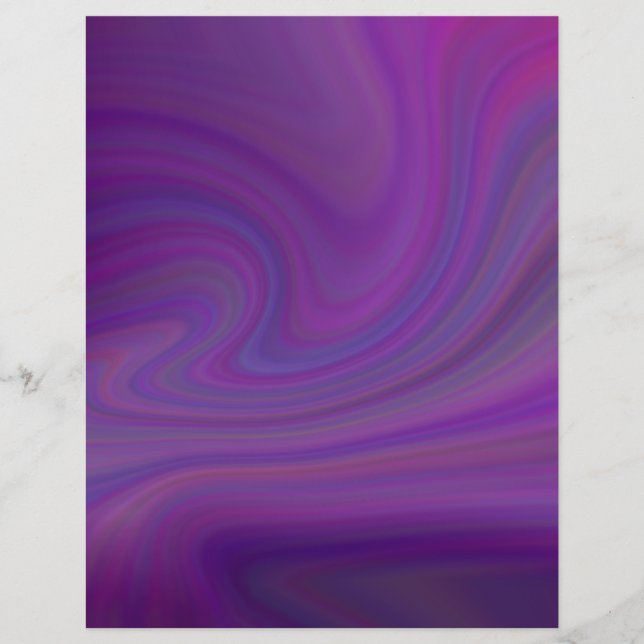 Papier à rebut violet brillant (Devant)