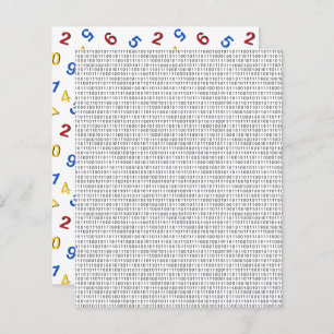 Papier à retouche Binary Blanc Noir