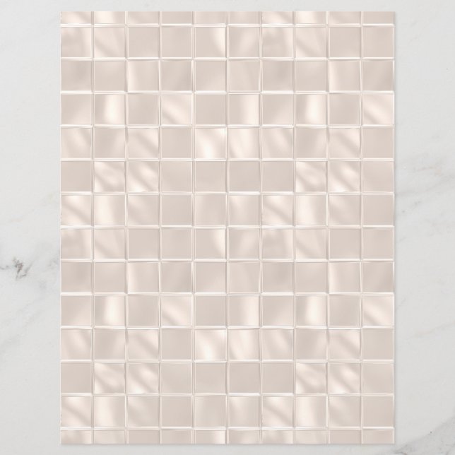 Papier à scandale Glam Pearly Tiles (Devant)