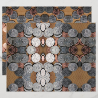 Papier à scandale - Kaleidoscope de pièces