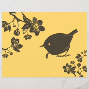 Papier à scandale Little Brown Bird Journal