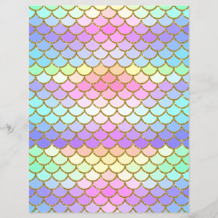 Papier à scandale multi-couleurs à sirène