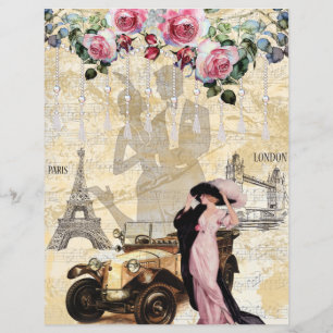 Papier à scandale pour collection de mode Paris Lo