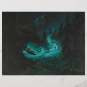 Papier à scandale pour la danse des fées