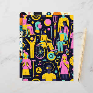 Papier à scandale pour les personnes handicapées