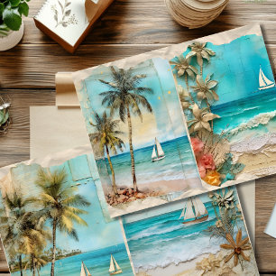 Papier à scandale pour voile d'été vintage