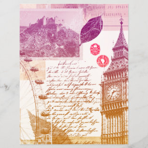 Papier à scandale Vintage Ben Journal