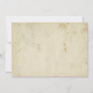 Papier ancien blanc - Invitations personnalisées