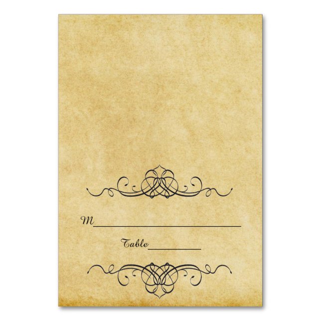 Papier Ancien - Cartes d'Escorte (Par défaut)