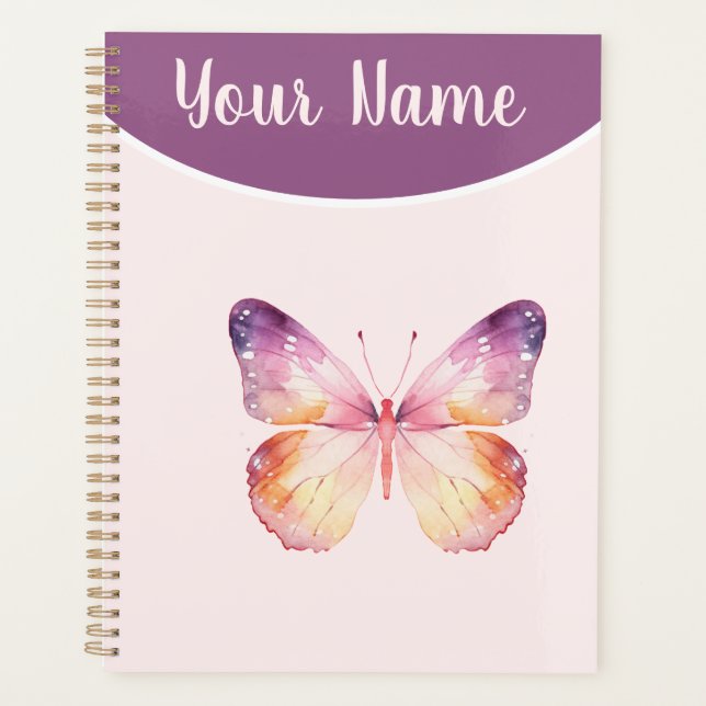 Papier aquarelle papillon Art  (Devant)