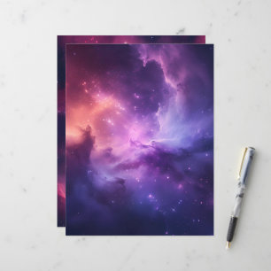 Papier Arrière - plan Galaxie rose et violet