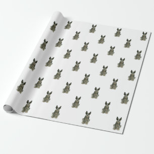Papier australien d'emballage cadeau de Heeler de