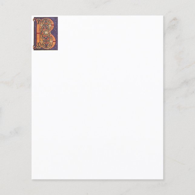 Papier B éclairé (Devant)