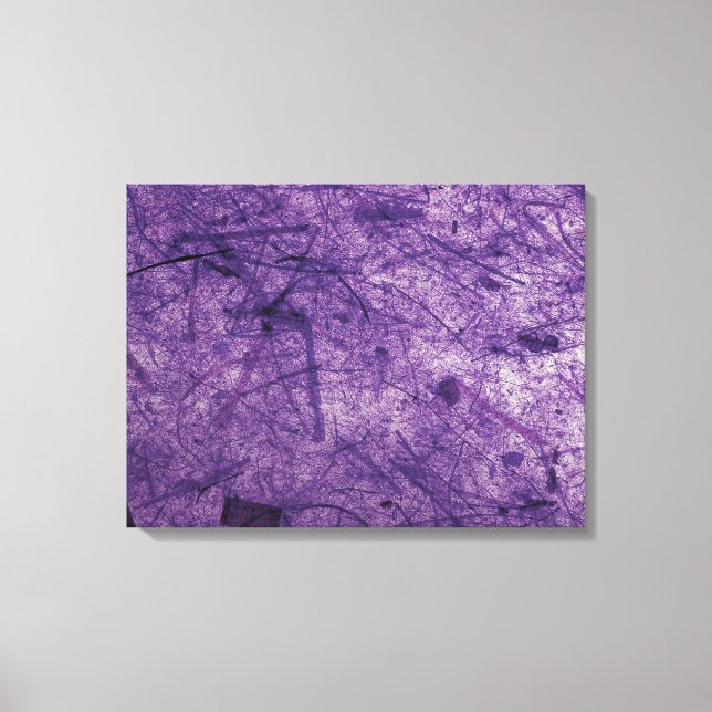 Papier Banane violet toile enveloppée Impression (Recto)