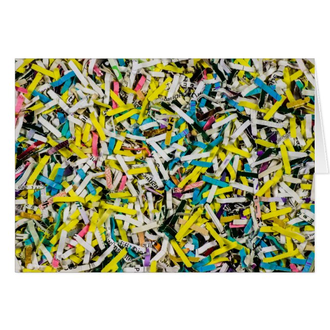 Papier broyé couleur (Devant Horizontal)