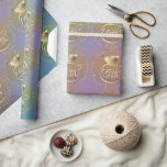 Papier Cadeau 15e Mariage de cristal papier d'enveloppement<br><div class="desc">Parfois,  il suffit de mentionner leur jalon spécial sur un papier d'emballage élégant et sobre est le meilleur cadeau,  spécialement conçu avec un signe de la traditionnelle quinzième anniversaire cadeau de cristal!</div>