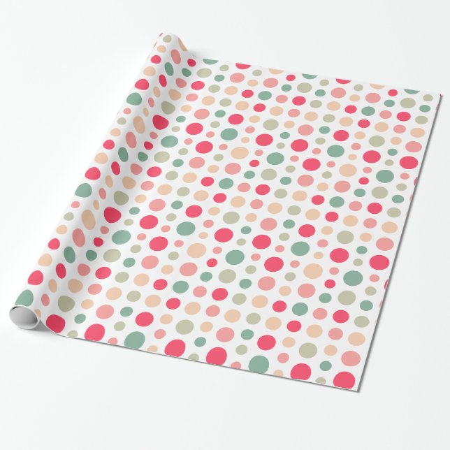 Papier Cadeau 180115 v2 - Couleurs 01 - sur fond blanc (Déroulé)