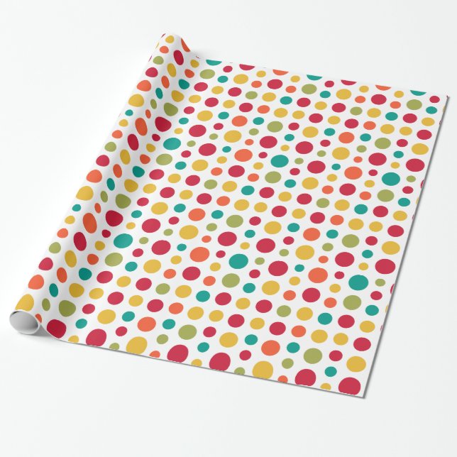 Papier Cadeau 180115 v2 - Couleurs 02 - sur Blanc (Déroulé)