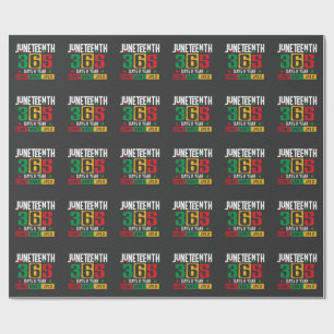 Papier Cadeau 19365 Jours par an Apprenez-le comme vous vivez