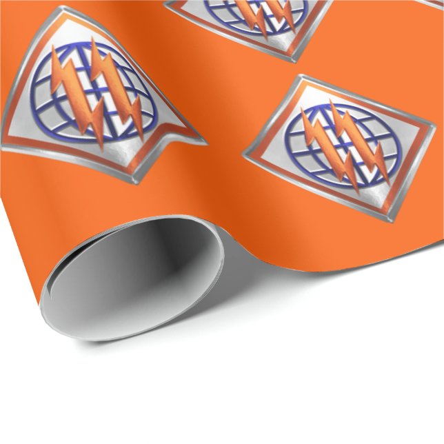 Papier Cadeau 2e brigade de signalisation du théâtre (Coin rond)