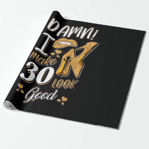 Papier Cadeau 30e anniversaire Je Fais 30 Semblables