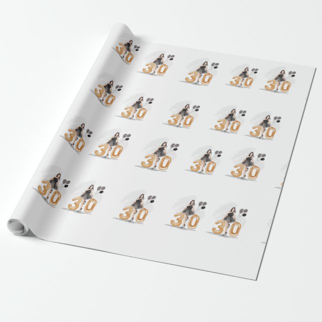 Papier Cadeau 30e jour (Déroulé)