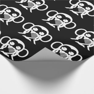 Papier Cadeau 3 Singes Sages Iwazaru 言 わ ざ Ne る Pas De M