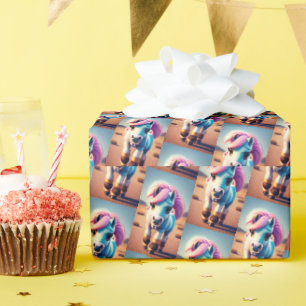 Papier Cadeau 3D Spirit Pony 4