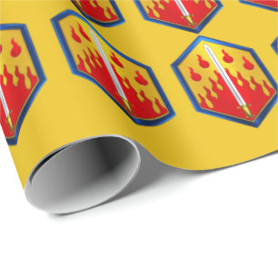 Papier Cadeau 48e brigade chimique « Prouvée au combat »