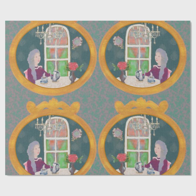 Papier Cadeau 4 O’Clock in LALATOWN Wrapping Paper 2 (Plat)