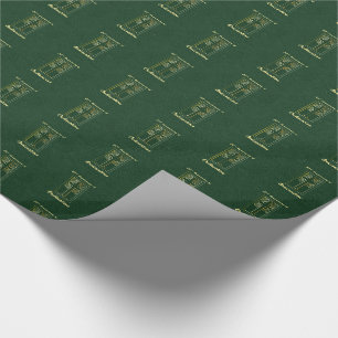 Papier Cadeau 50e anniversaire de l'ordination Regarder en cuir