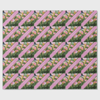 Papier Cadeau 55e anniversaire du Mariage Pink Calla Lily