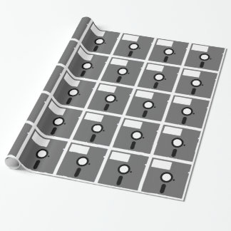 Papier Cadeau 5,25 pouces d'à disque souple - vieille disquette