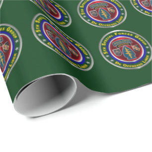 Papier Cadeau 5th Groupe des Forces Spéciales aéroportées